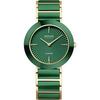 Montre Bering Femme in Acier plaqué or jaune 11435-738
